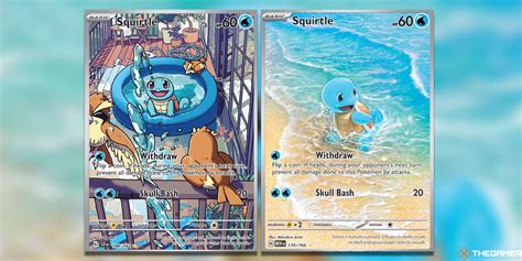 The Most Valuable Squirtle Pokemon TCG Cards